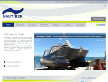 Tablet Screenshot of nautiber.pt